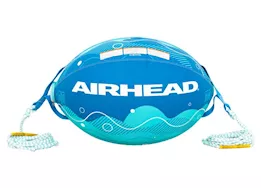 Airhead Booster Ball Towable Tube Rope Performance Ball - Blue/White